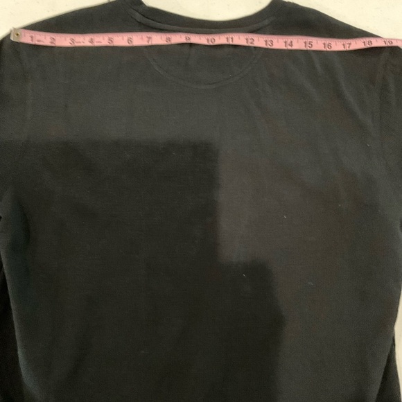 U.S. Polo Assn. Thermal Pullover Long Sleeve Crew Neck Solid Black Men’s Size Lg - Picture 6 of 10